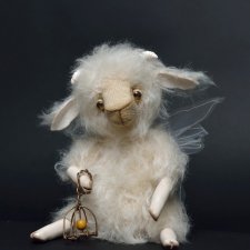 Козлик Тедди , Лунный Эльф,авторская игрушка