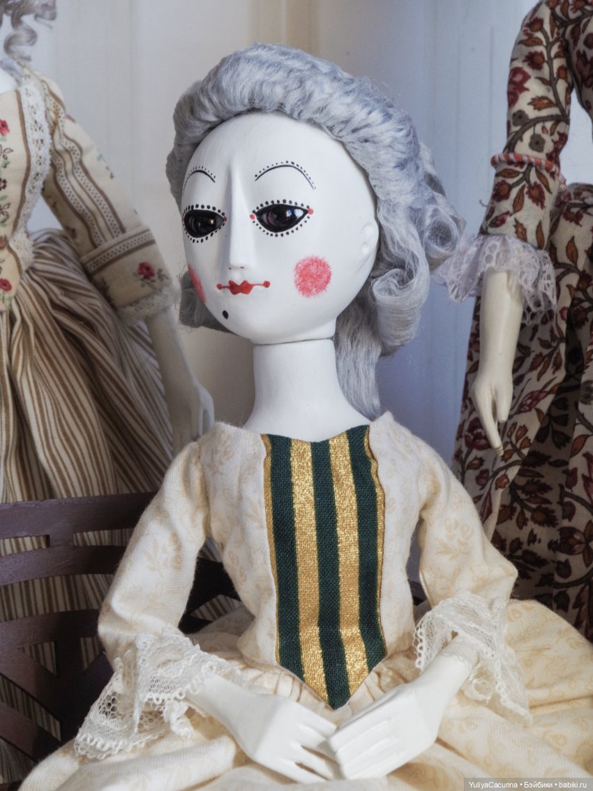 Мои дамы — Авторские куклы из дерева (фото 5)