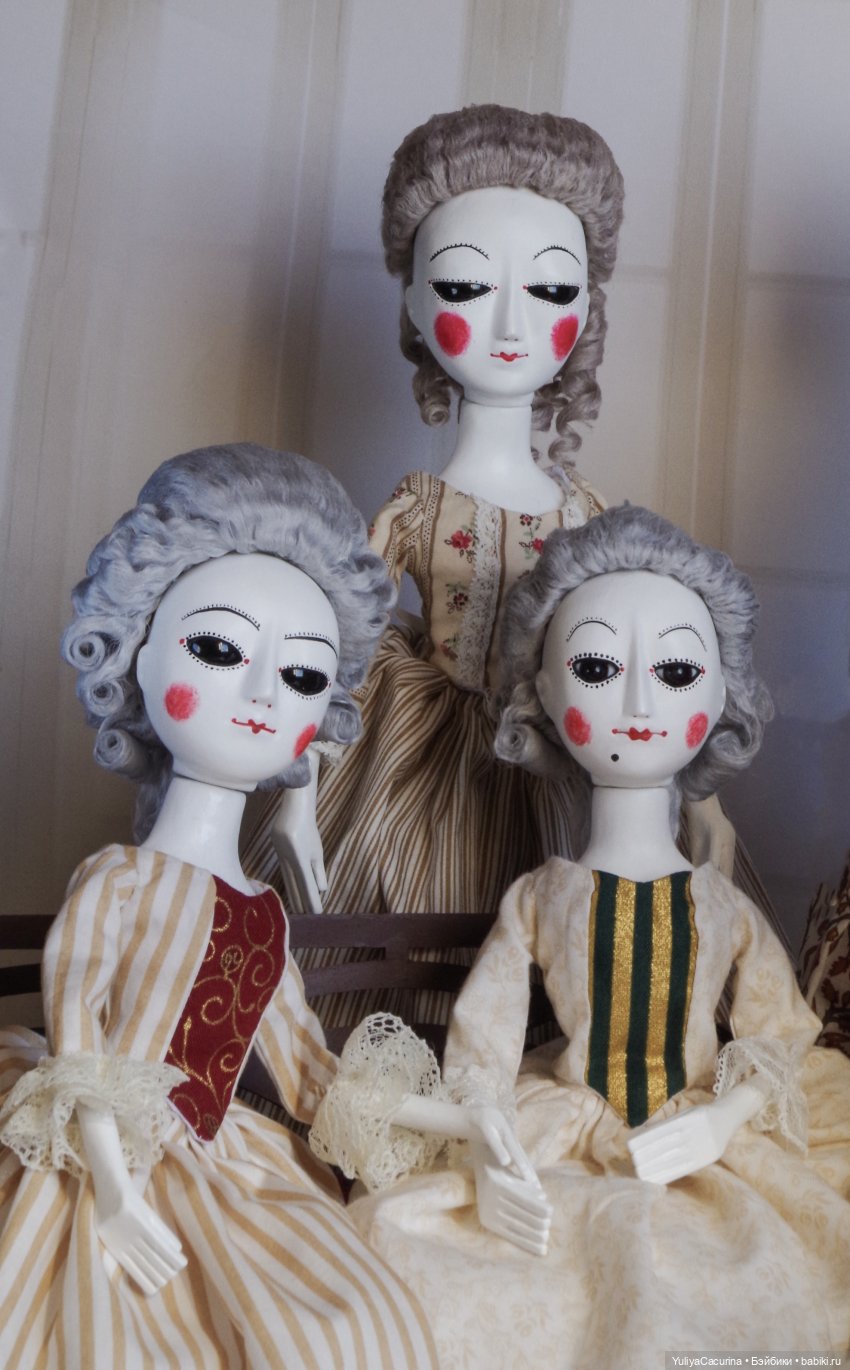 Мои дамы — Авторские куклы из дерева (фото 6)