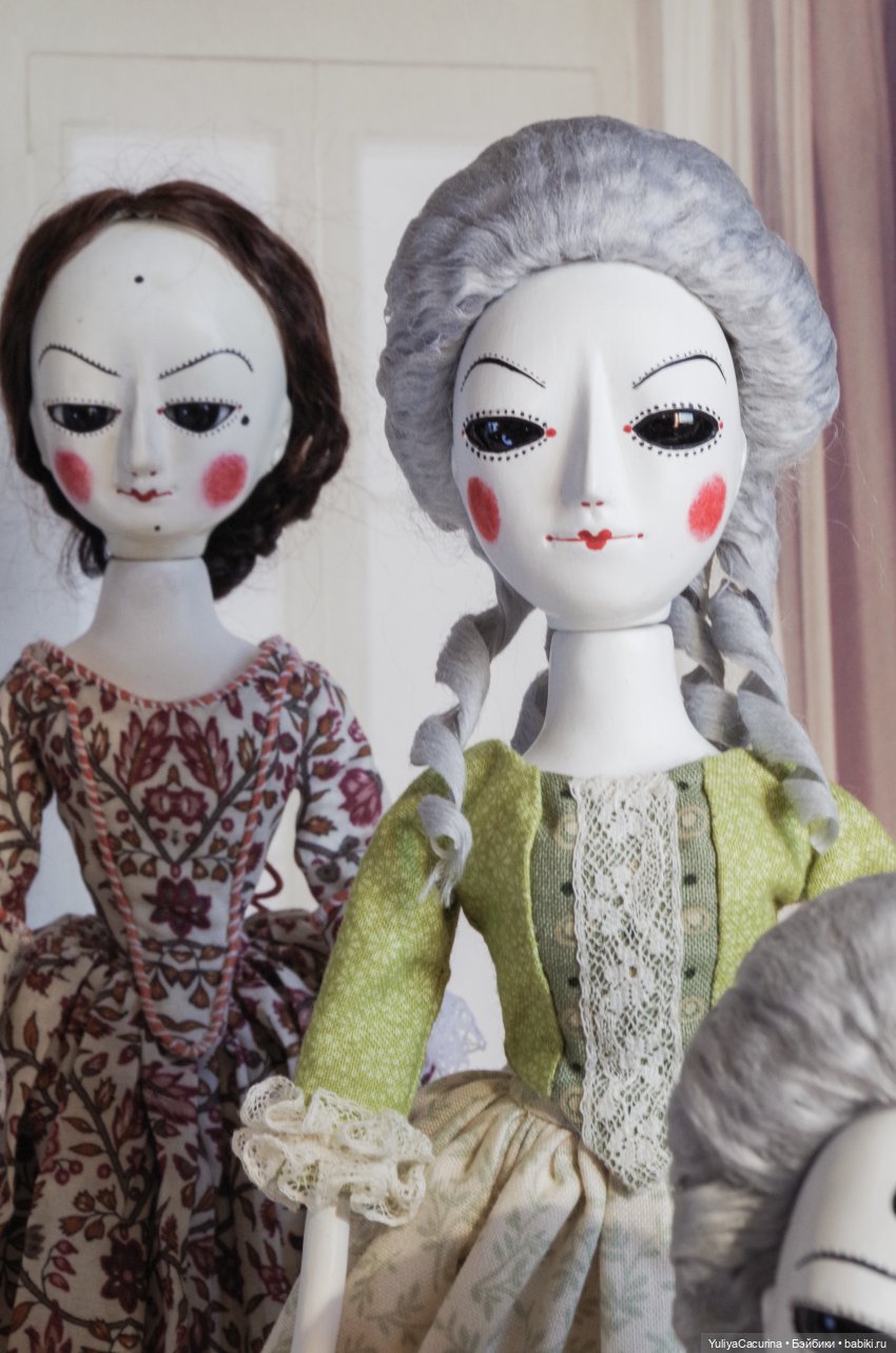 Мои дамы — Авторские куклы из дерева (фото 3)