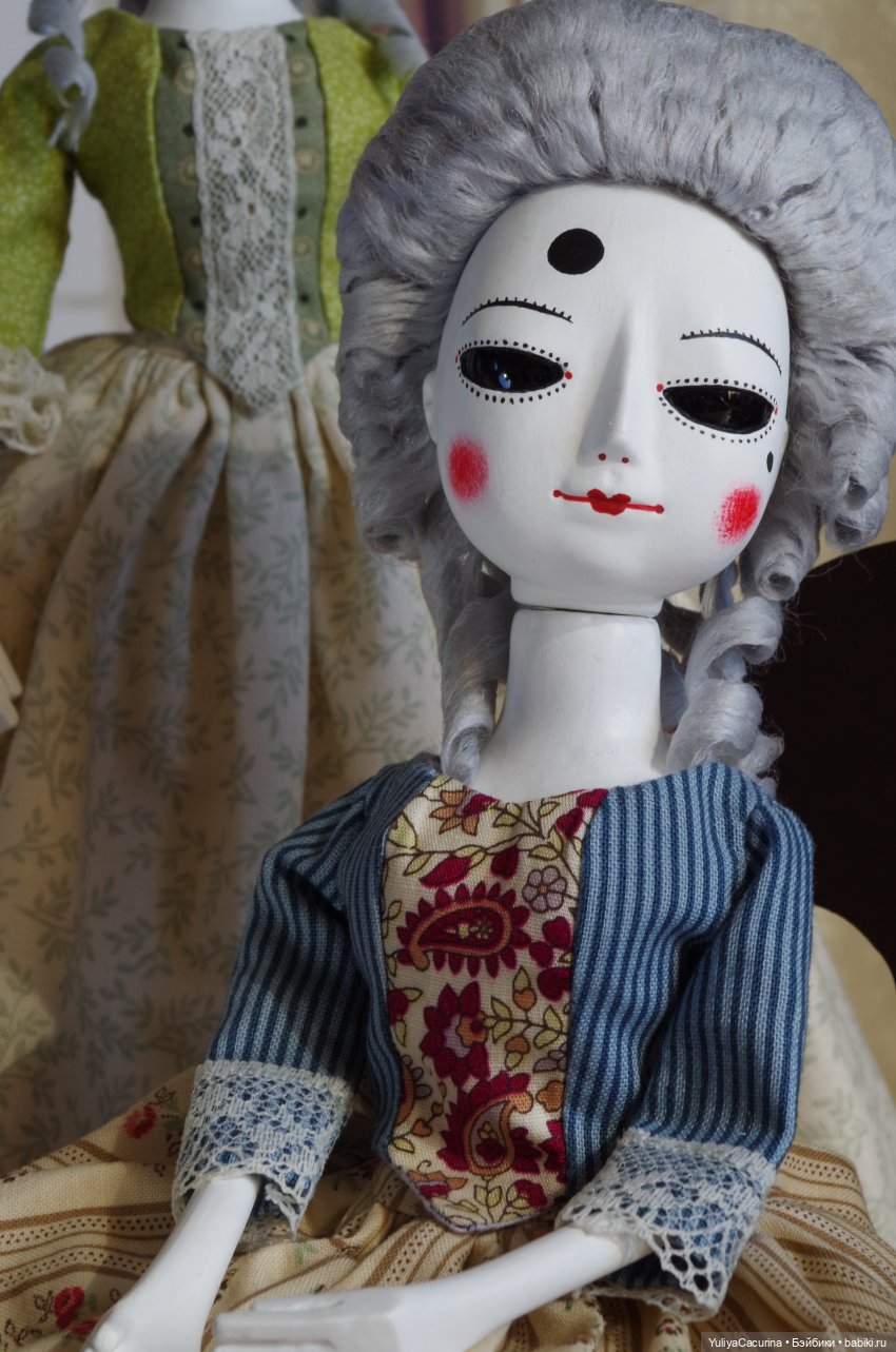 Мои дамы — Авторские куклы из дерева (фото 4)