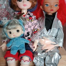 Лот из трех кукол