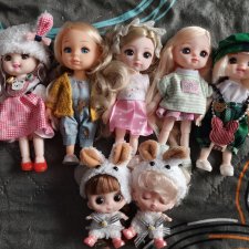 Лот из 7 кукол