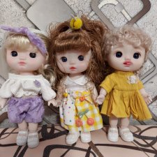 Лот из трех шарнирных кукол