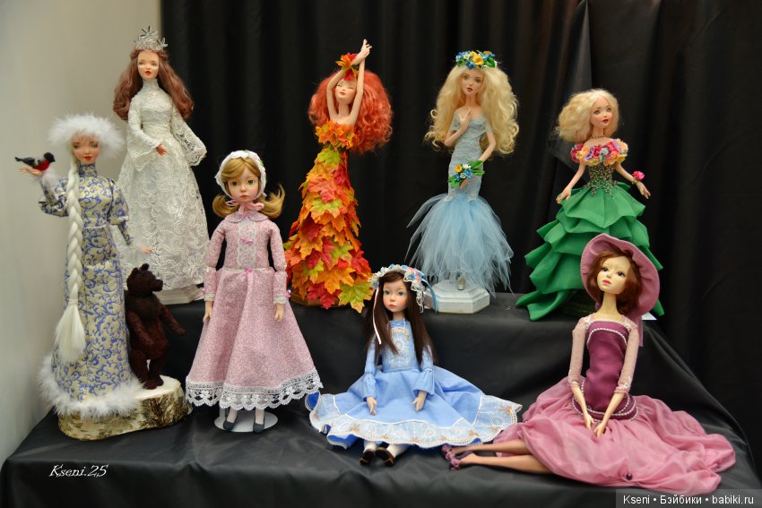 Фото обзор замечательной выставки кукол. Зима 2018 выпуск №-1