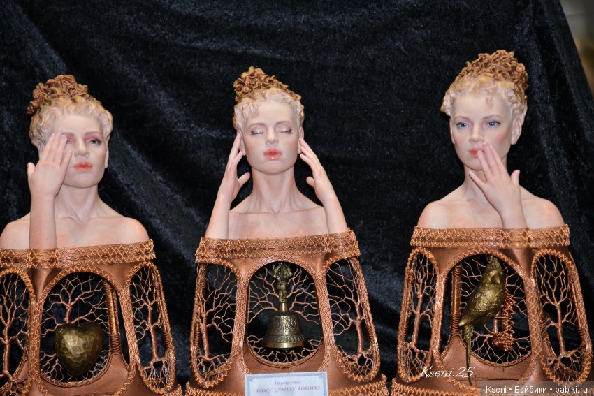 Фото обзор замечательной выставки кукол. Зима 2018 выпуск №-1