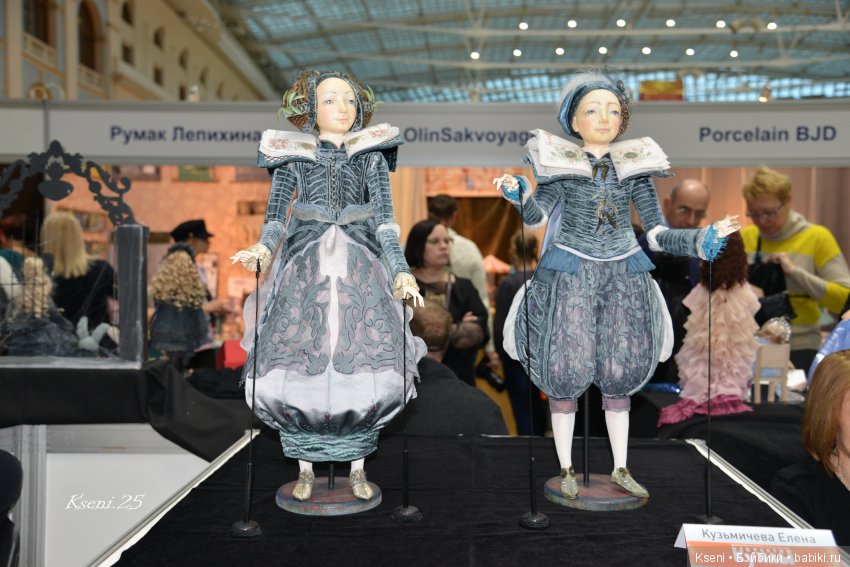 Фото обзор замечательной выставки кукол. Зима 2018 выпуск №- 2