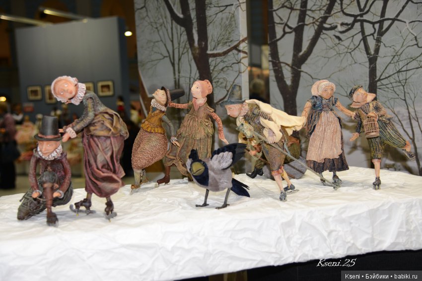 Фото обзор замечательной выставки кукол. Зима 2018 выпуск №-3