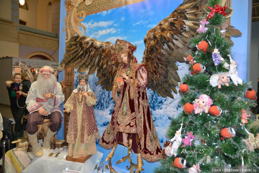 Фото обзор замечательной выставки кукол. Зима 2018 выпуск №-1