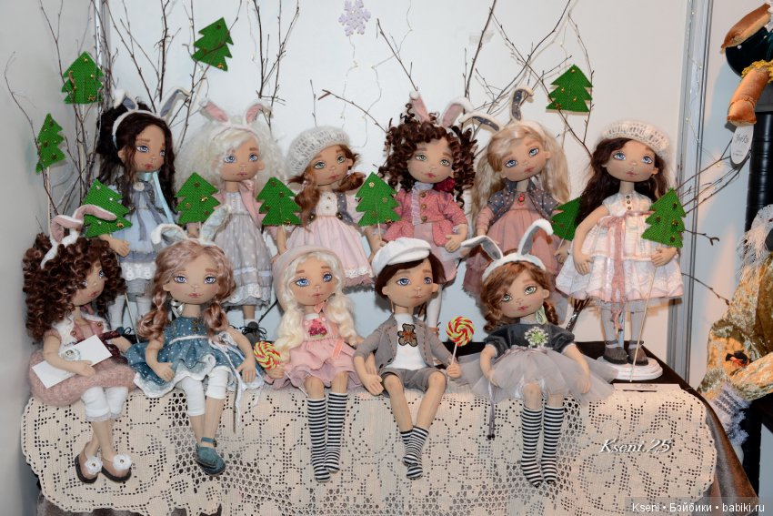 Фото обзор замечательной выставки кукол. Зима 2018 выпуск №-3