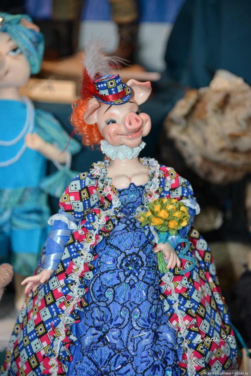 Фото обзор замечательной выставки кукол. Зима 2018 выпуск №-3