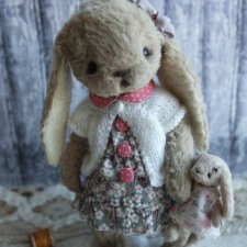 Авторские игрушки своими руками - зайка Маняша