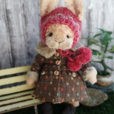 Мои маленькие теплые зайки, авторские игрушки