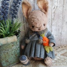 Дуняша растеряша, игрушка ручной работы