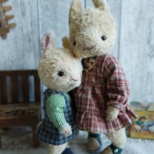 Дашенька и Машенька. Девочки-крольчишки