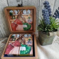 Наборчик деревянных кубиков "Малыш"