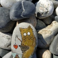 Рисунки на камнях