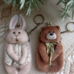 Зайка с фермуаром