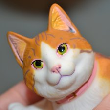 Подвижная фигурка котика Подвижная фигурка котика