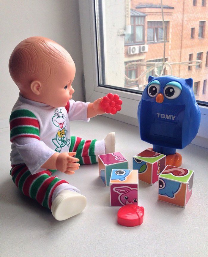 Праздник Весны! Первый день пупса Ежи (фото 7)