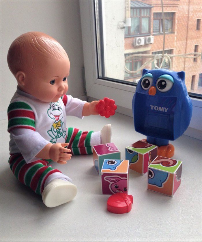 Праздник Весны! Первый день пупса Ежи (фото 6)