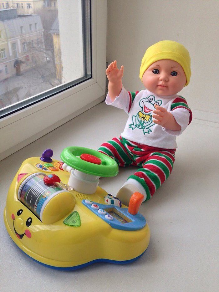 Праздник Весны! Первый день пупса Ежи