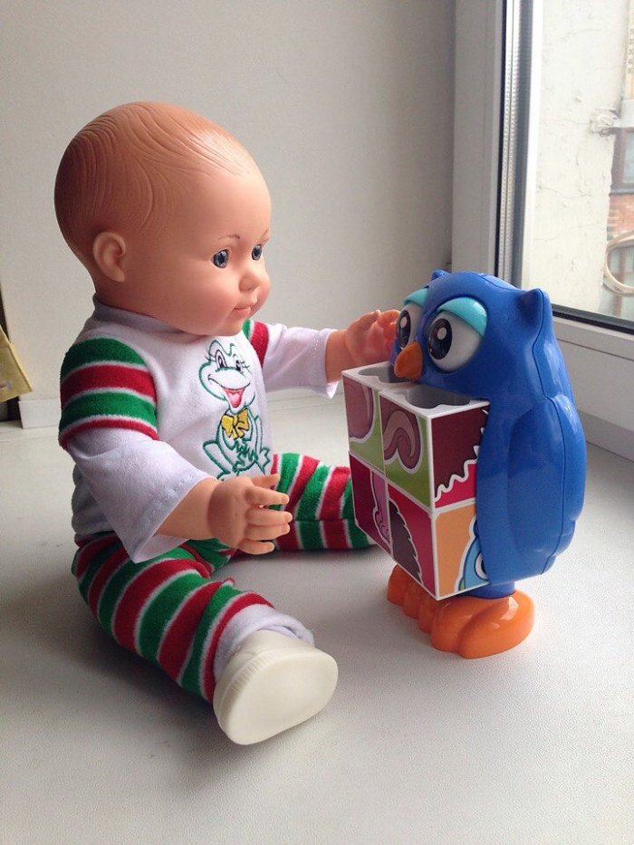 Праздник Весны! Первый день пупса Ежи (фото 5)