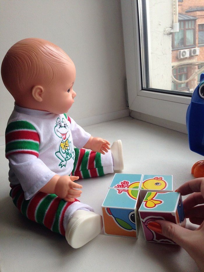 Праздник Весны! Первый день пупса Ежи (фото 9)