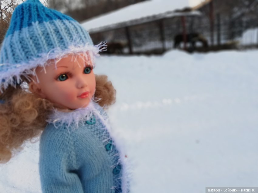 Зимняя прогулка с красоткой Мари (фото 8)