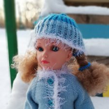 Зимняя прогулка с красоткой Мари