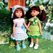 Два платья по одной схеме