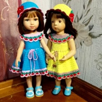 Два ярких наряда для красивых девочек