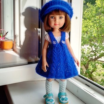 Сарафанчик с кепочкой