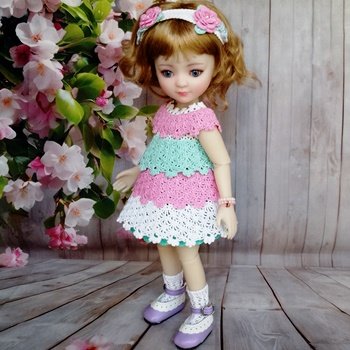 Алиса - моя новая девочка и новый наряд для неё.