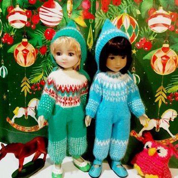 Опять комбезики для Сибликов