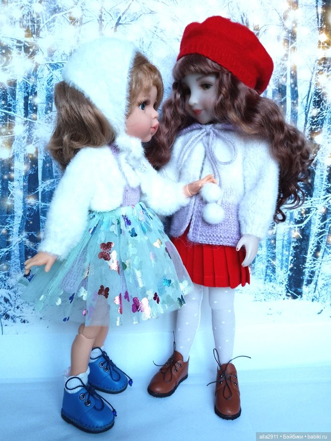 Мои последние наряды для любимых кукол