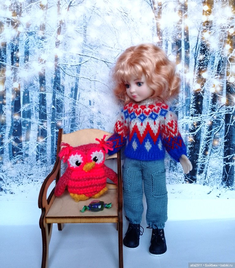 Мои лопапейсы, вязание жаккарда (фото 4)