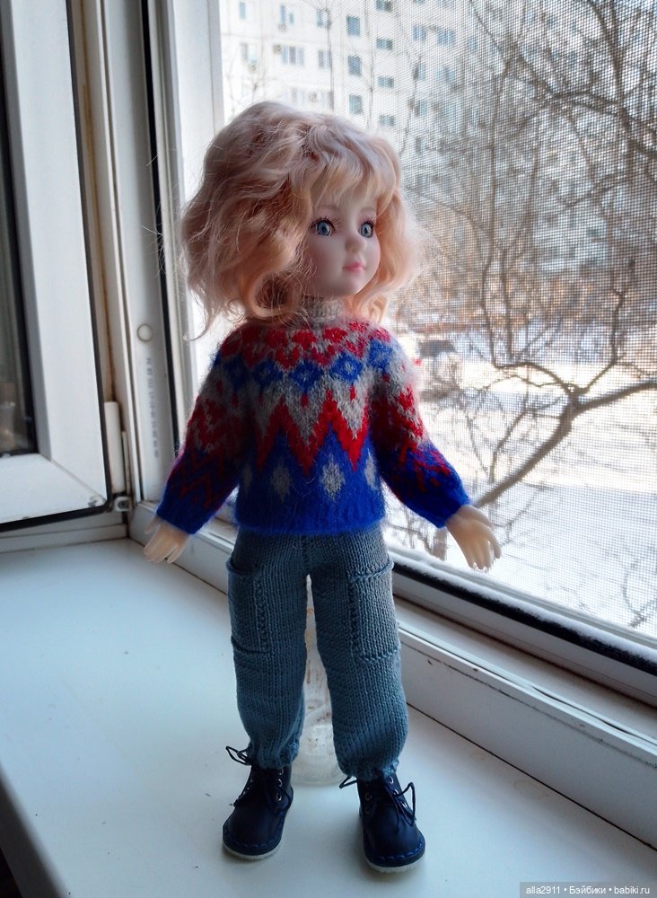 Мои лопапейсы, вязание жаккарда (фото 9)