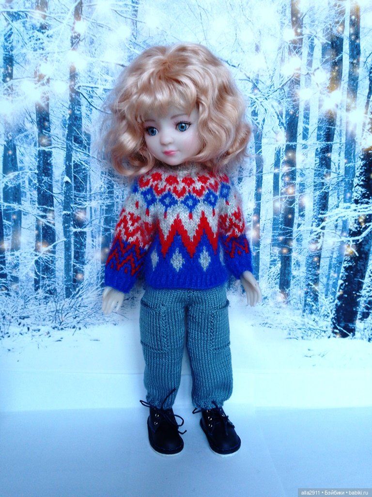 Мои лопапейсы, вязание жаккарда (фото 7)