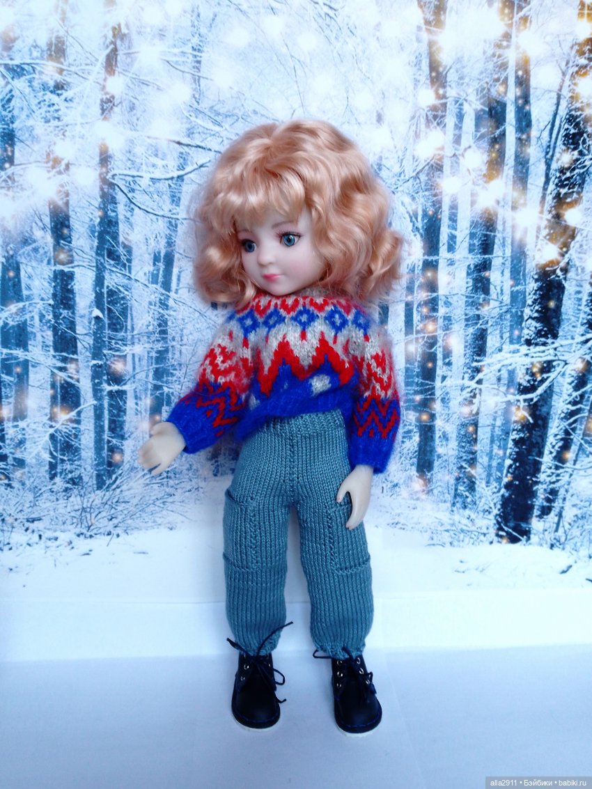 Мои лопапейсы, вязание жаккарда (фото 6)