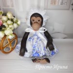 Платье и чепчик для обезьяны Destoys