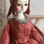 Queen Anne Style Dolls, деревянная кукла авторства Марии Мордвинковой