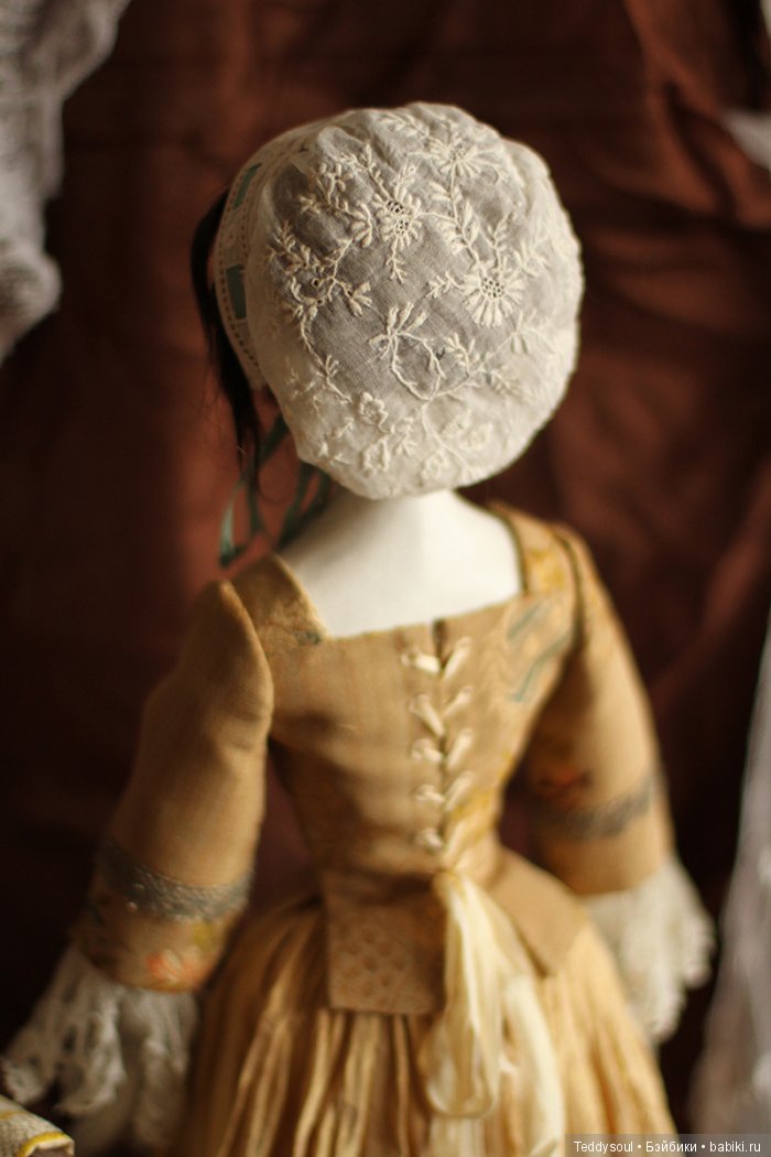 Куклы по мотивам старинных английских деревянных кукол 16-18 века (фото 7)