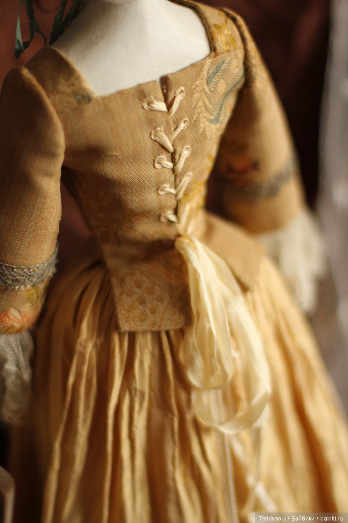 Куклы по мотивам старинных английских деревянных кукол 16-18 века (фото 6)