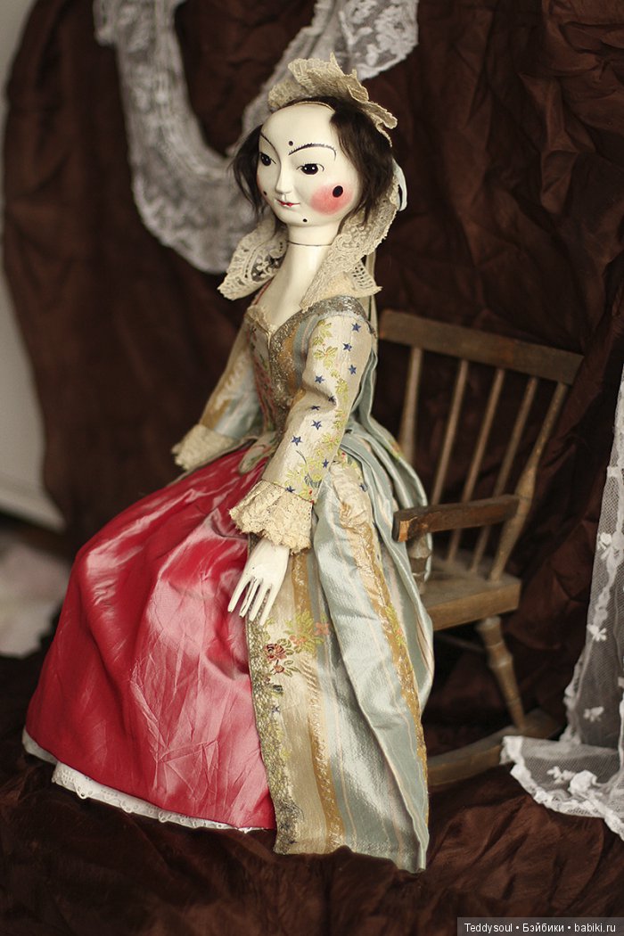 Куклы по мотивам старинных английских деревянных кукол 16-18 века