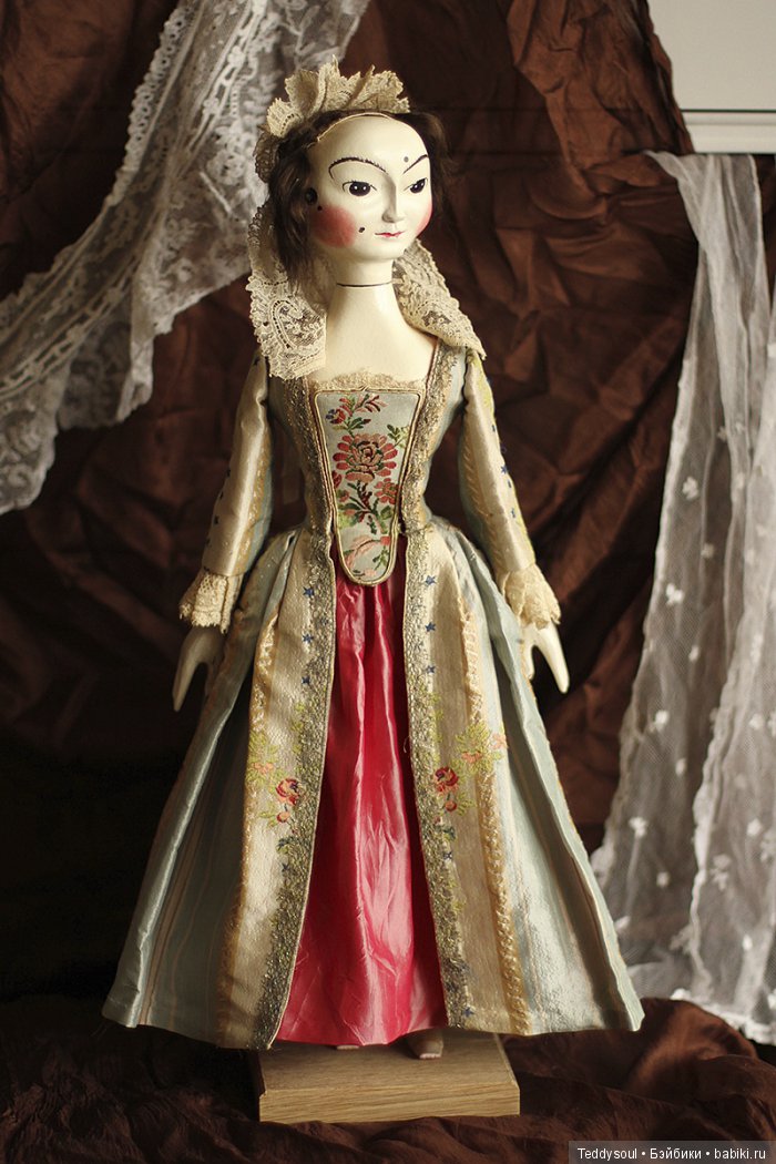 Куклы по мотивам старинных английских деревянных кукол 16-18 века