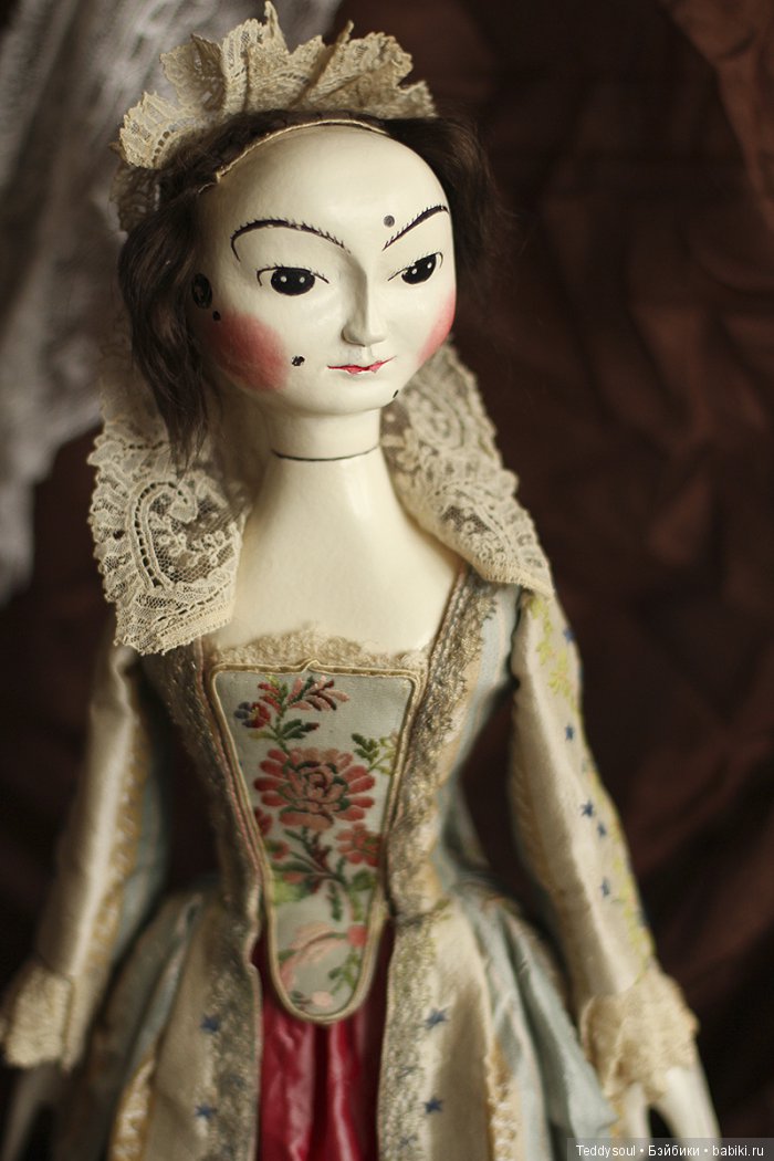 Куклы по мотивам старинных английских деревянных кукол 16-18 века