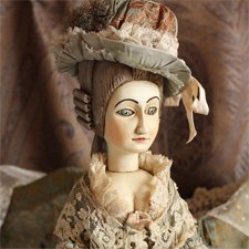 French Court Doll - французская придворная кукла