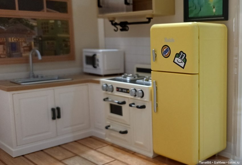 Обзор набора Rolife Kitchen DW008