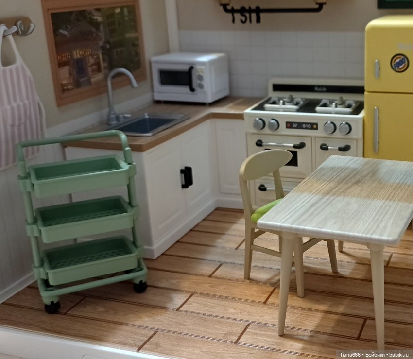 Обзор набора Rolife Kitchen DW008